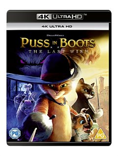 Puss in Boots: The Last Wish 2022 Blu-ray / 4K Ultra HD