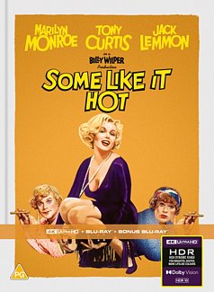 Some Like It Hot 1959 Blu-ray / 4K Ultra HD + Blu-ray (Collector\'s Limited Edition Mediabook)