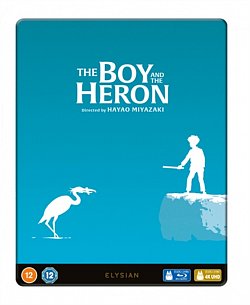The Boy and the Heron 2023 Blu-ray / 4K Ultra HD + Blu-ray Steelbook - Volume.ro