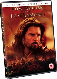 The Last Samurai 2003 DVD