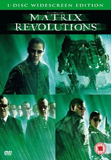 The Matrix Revolutions 2003 DVD