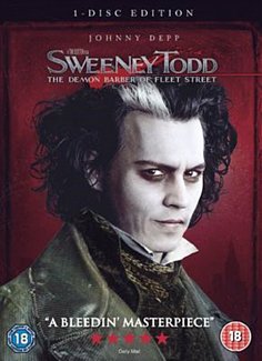 Sweeney Todd - The Demon Barber of Fleet Street 2007 DVD