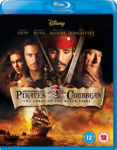 Pirates of the Caribbean: The Curse of the Black Pearl 2003 Blu-ray