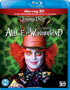 Alice in Wonderland 2010 Blu-ray / with 3D Version
