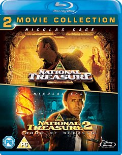 National Treasure 1 and 2 2008 Blu-ray