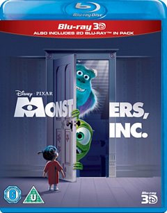 Monsters, Inc. 2001 Blu-ray / 3D Edition with 2D Edition