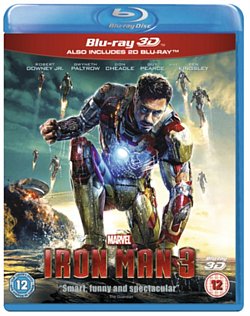 Iron Man 3 2013 Blu-ray / 3D Edition with 2D Edition - Volume.ro