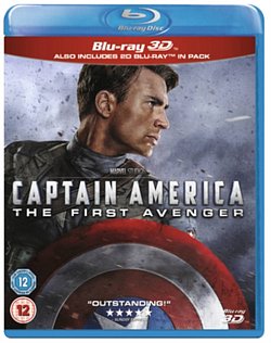 Captain America: The First Avenger 2011 Blu-ray / 3D Edition with 2D Edition - Volume.ro