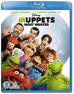Muppets Most Wanted 2014 Blu-ray