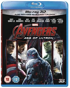 Avengers: Age of Ultron 2015 Blu-ray / 3D Edition with 2D Edition