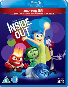 Inside Out 2015 Blu-ray / 3D Edition with 2D Edition