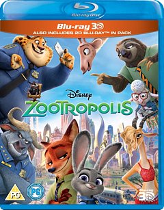Zootropolis 2016 Blu-ray / 3D Edition with 2D Edition