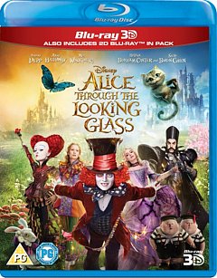 Alice Through the Looking Glass 2016 Blu-ray / 3D Edition with 2D Edition