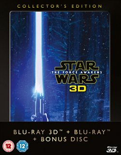 Star Wars: The Force Awakens 2015 Blu-ray / 3D Edition (Collector's Edition) - Volume.ro