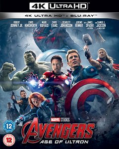 Avengers: Age of Ultron 2015 Blu-ray / 4K Ultra HD + Blu-ray