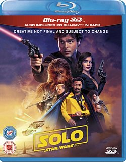 Solo - A Star Wars Story 2018 Blu-ray / 3D Edition with 2D Edition - Volume.ro