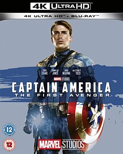 Captain America: The First Avenger 2011 Blu-ray / 4K Ultra HD + Blu-ray