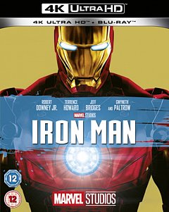 Iron Man 2008 Blu-ray / 4K Ultra HD + Blu-ray