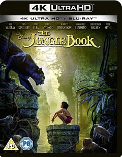 The Jungle Book 2016 Blu-ray / 4K Ultra HD + Blu-ray