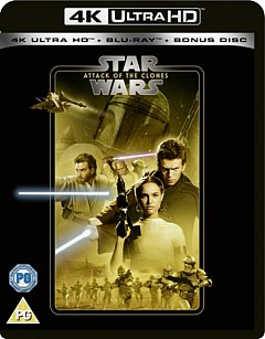 Star Wars: Episode II - Attack of the Clones 2002 Blu-ray / 4K Ultra HD + Blu-ray