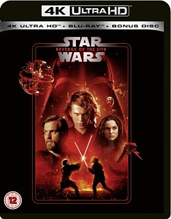 Star Wars: Episode III - Revenge of the Sith 2005 Blu-ray / 4K Ultra HD + Blu-ray - Volume.ro
