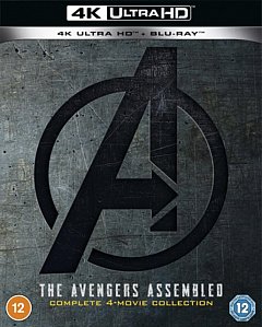 Avengers: 4-movie Collection 2019 Blu-ray / 4K Ultra HD + Blu-ray (Boxset)