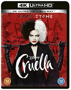 Cruella 2021 Blu-ray / 4K Ultra HD + Blu-ray