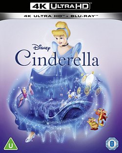 Cinderella (Disney) 1950 Blu-ray / 4K Ultra HD + Blu-ray - Volume.ro