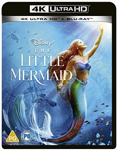 The Little Mermaid 2023 Blu-ray / 4K Ultra HD + Blu-ray