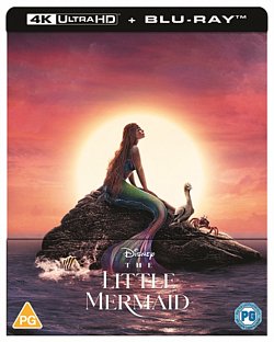 The Little Mermaid 2023 Blu-ray / 4K Ultra HD + Blu-ray (Steelbook) - Volume.ro