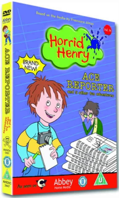 Horrid Henry: Ace Reporter  DVD - Volume.ro