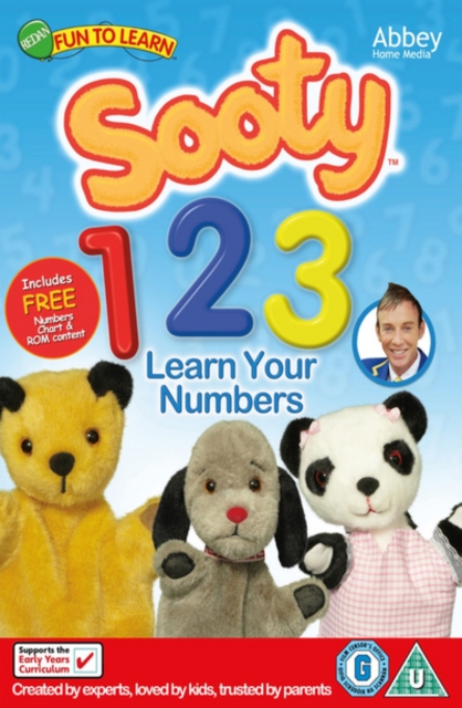 Sooty: 123 Learn Your Numbers  DVD - Volume.ro