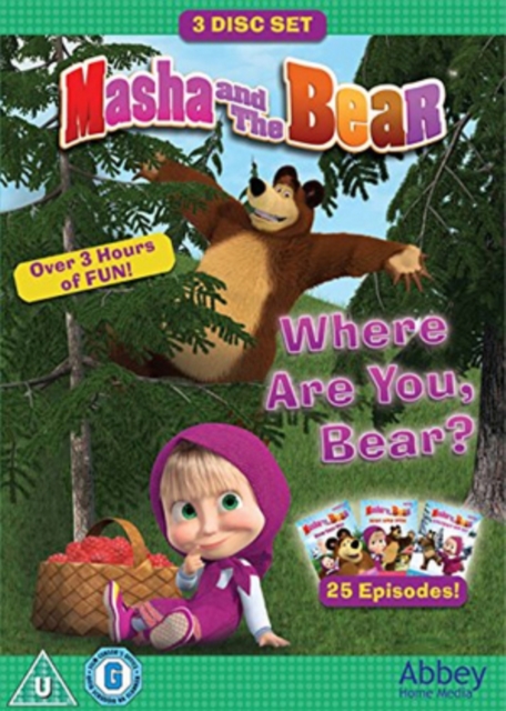 Masha and the Bear: Where Are You, Bear?  DVD / Box Set - Volume.ro