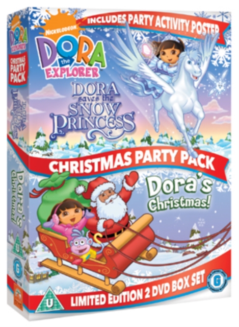 Dora the Explorer: Dora's Christmas Party Pack 2008 DVD - Volume.ro