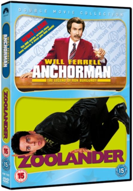 Anchorman - The Legend of Ron Burgundy/Zoolander 2004 DVD - Volume.ro