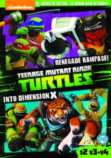 Teenage Mutant Ninja Turtles: Renegage Rampage!/Into Dimension... 2014 DVD - Volume.ro