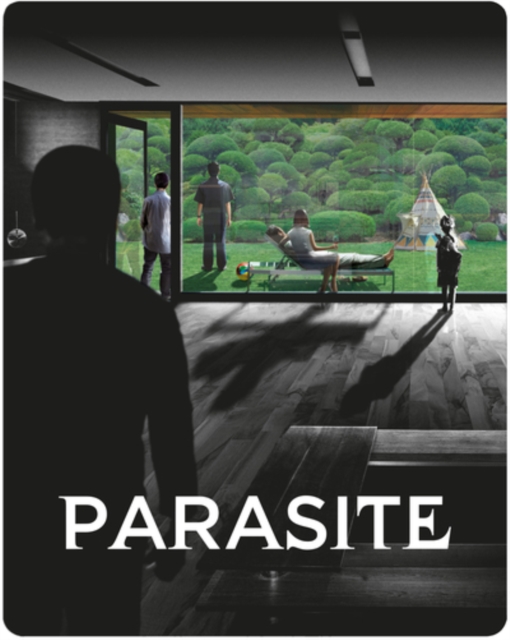 Parasite: Black and White Edition 2019 Blu-ray / 4K Ultra HD + Blu-ray (Limited Edition Steelbook) - Volume.ro
