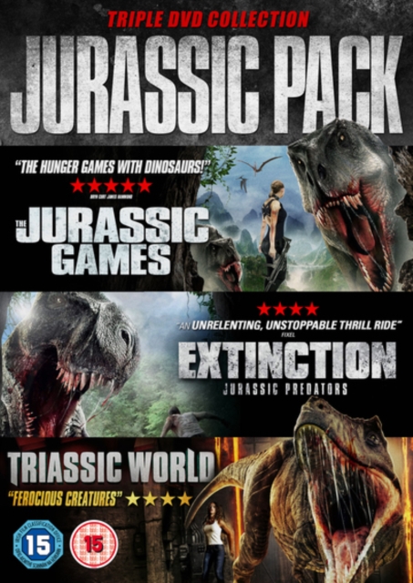 Jurassic Triple Pack 2018 DVD / Box Set - Volume.ro
