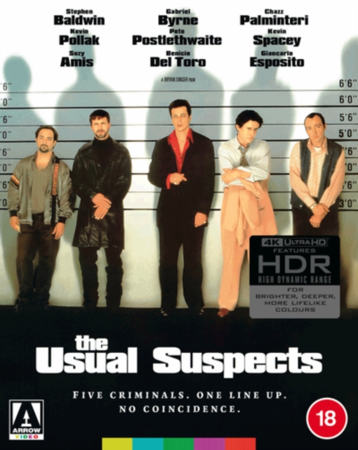 The Usual Suspects 1995 Blu-ray / 4K Ultra HD (Restored Limited Edition) - Volume.ro