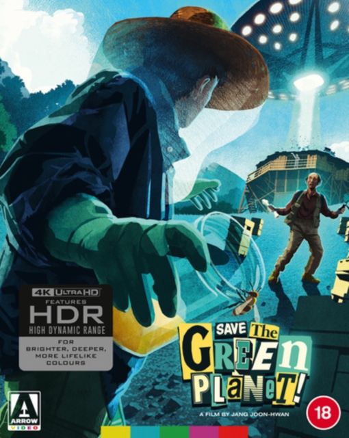 Save the Green Planet! 2003 Blu-ray / 4K Ultra HD + Blu-ray (Restored Limited Edition) - Volume.ro