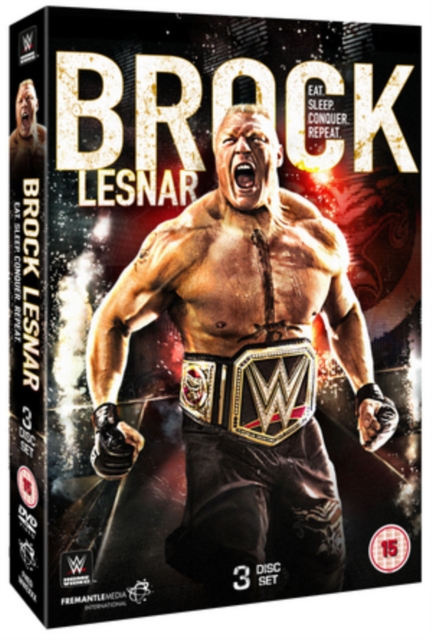 WWE: Brock Lesnar - Eat. Sleep. Conquer. Repeat. 2016 DVD - Volume.ro