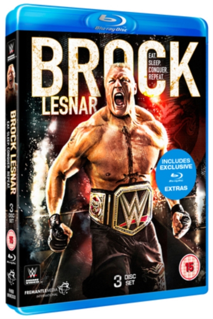 WWE: Brock Lesnar - Eat. Sleep. Conquer. Repeat. 2016 Blu-ray - Volume.ro