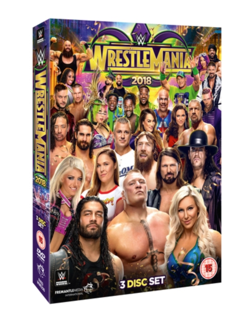 WWE: Wrestlemania 34 2018 DVD - Volume.ro
