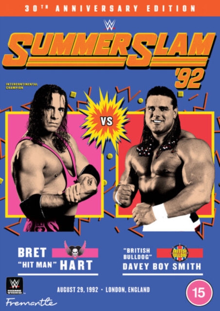 WWE: Summerslam '92 1992 DVD / 30th Anniversary Edition - Volume.ro