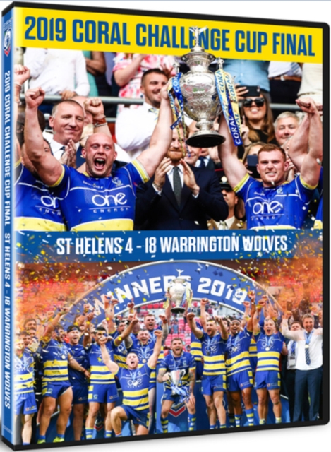 2019 Coral Challenge Cup Final - St Helens 4-18 Warrington Wolves 2019 DVD - Volume.ro