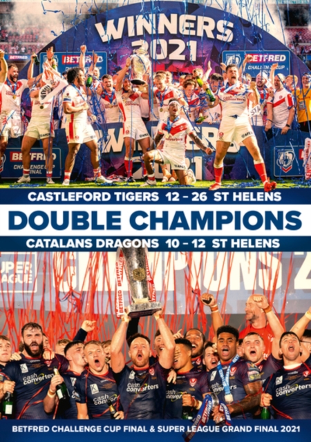 Double Champions: Betfred Challenge Cup Final & Super League 2021 2021 DVD - Volume.ro