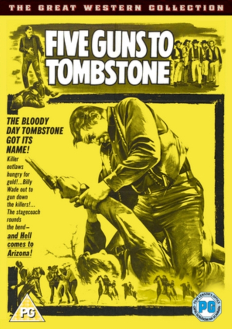 Five Guns to Tombstone 1960 DVD - Volume.ro