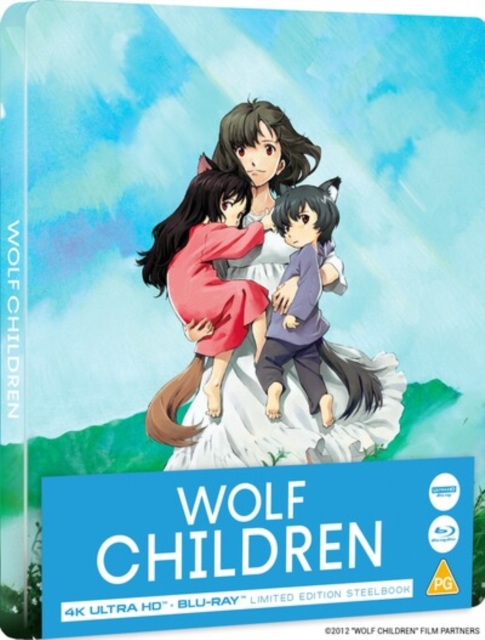 Wolf Children 2012 Blu-ray / 4K Ultra HD + Blu-ray (Limited Edition Steelbook) - Volume.ro