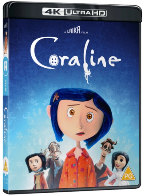 Coraline 2009 Blu-ray / 4K Ultra HD + Blu-ray - Volume.ro