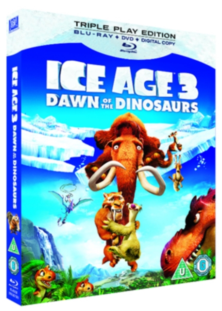 Ice Age: Dawn of the Dinosaurs 2009 Blu-ray / with DVD and Digital Copy - Triple Play - Volume.ro